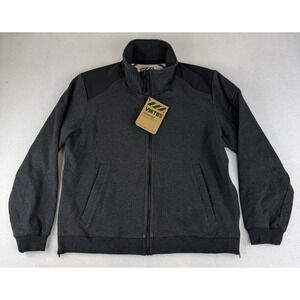 VIKTOS Navarone Fleece Jacket Men's XL Black Full Zip 1305305 NWT‎